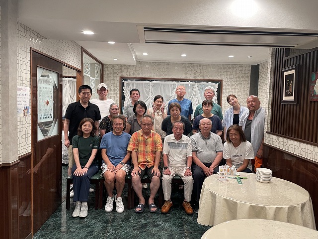 校友会卓球部ＯＢ・ＯＧ会開催
